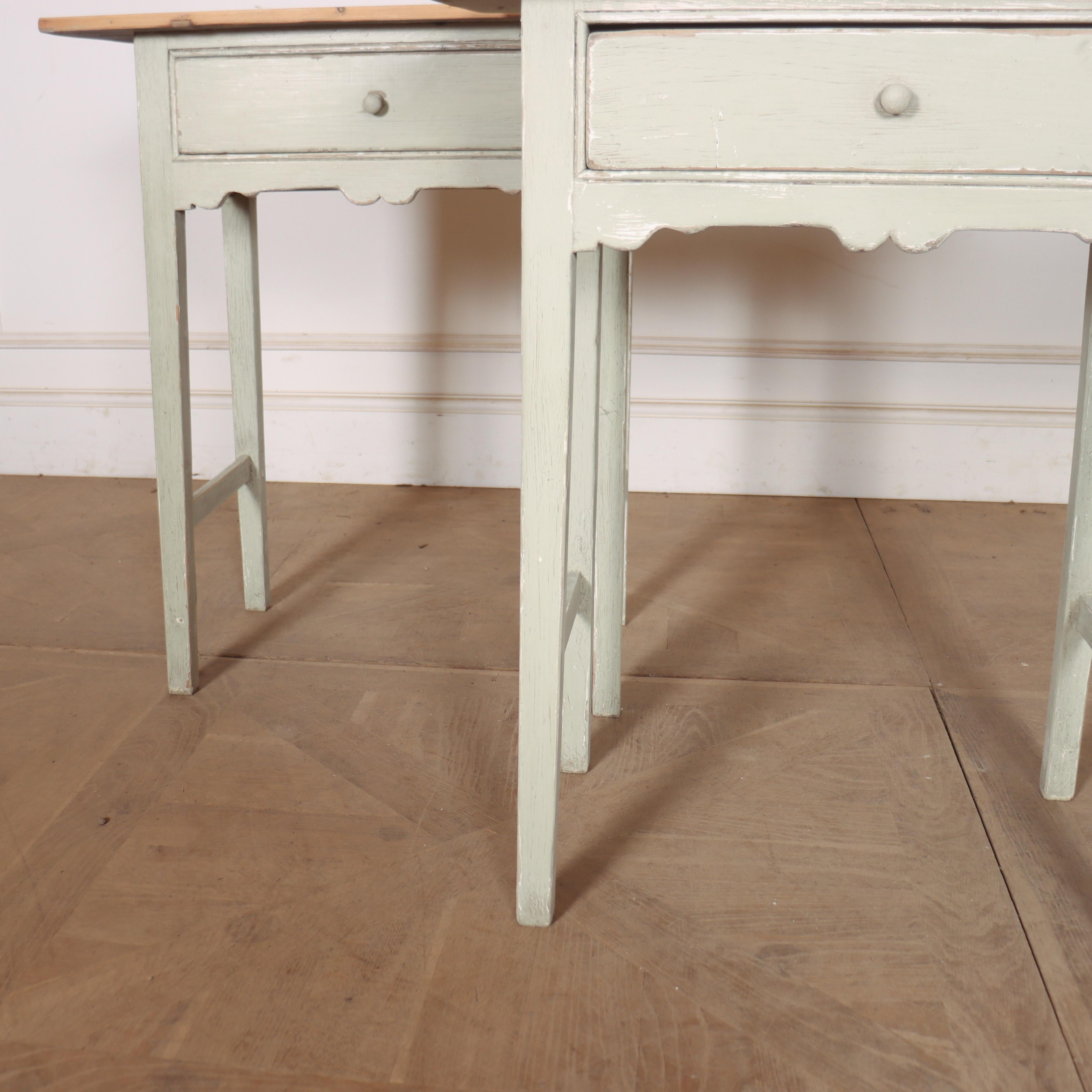 Victorien Paire de tables de lampe anglaises du 19e siècle en vente
