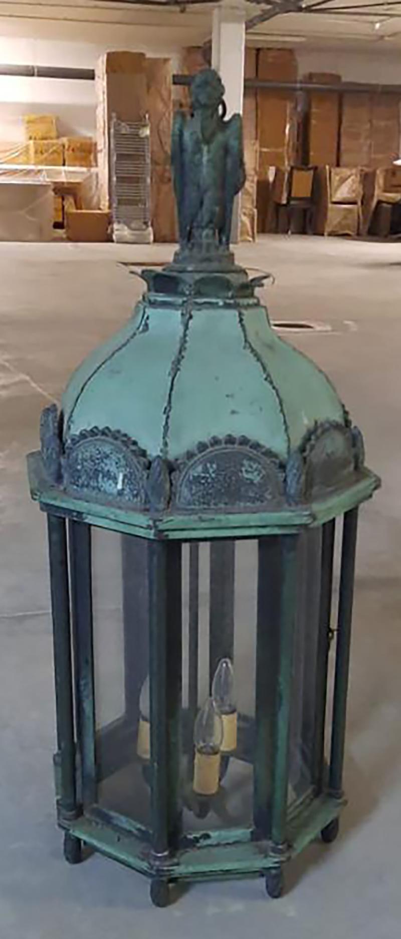 Gothic Revival Pair of 19th Century English Lanterns For Sale