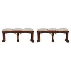 Pair of 19th Century English Oak Window Seats