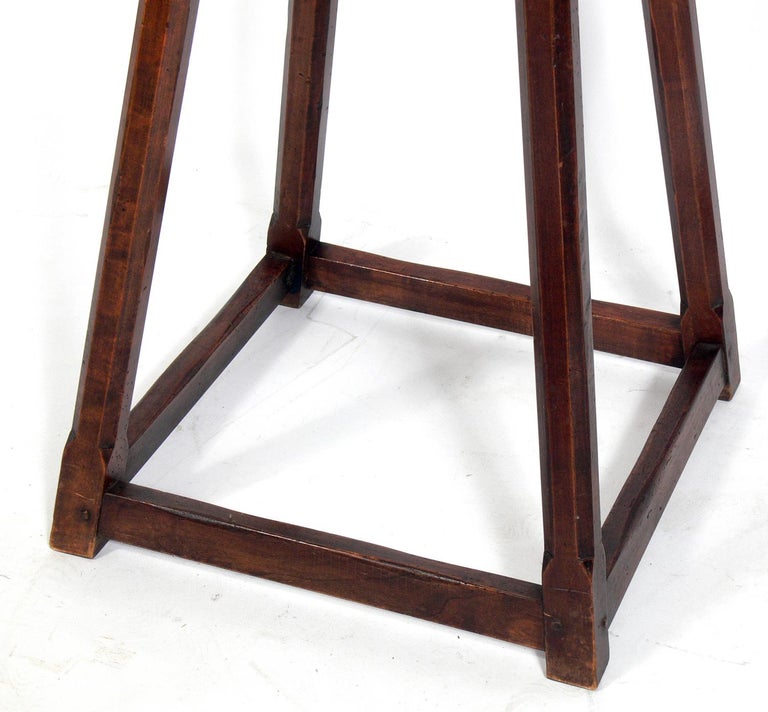 Pair of 19th Century English Pub Stools at 1stDibs