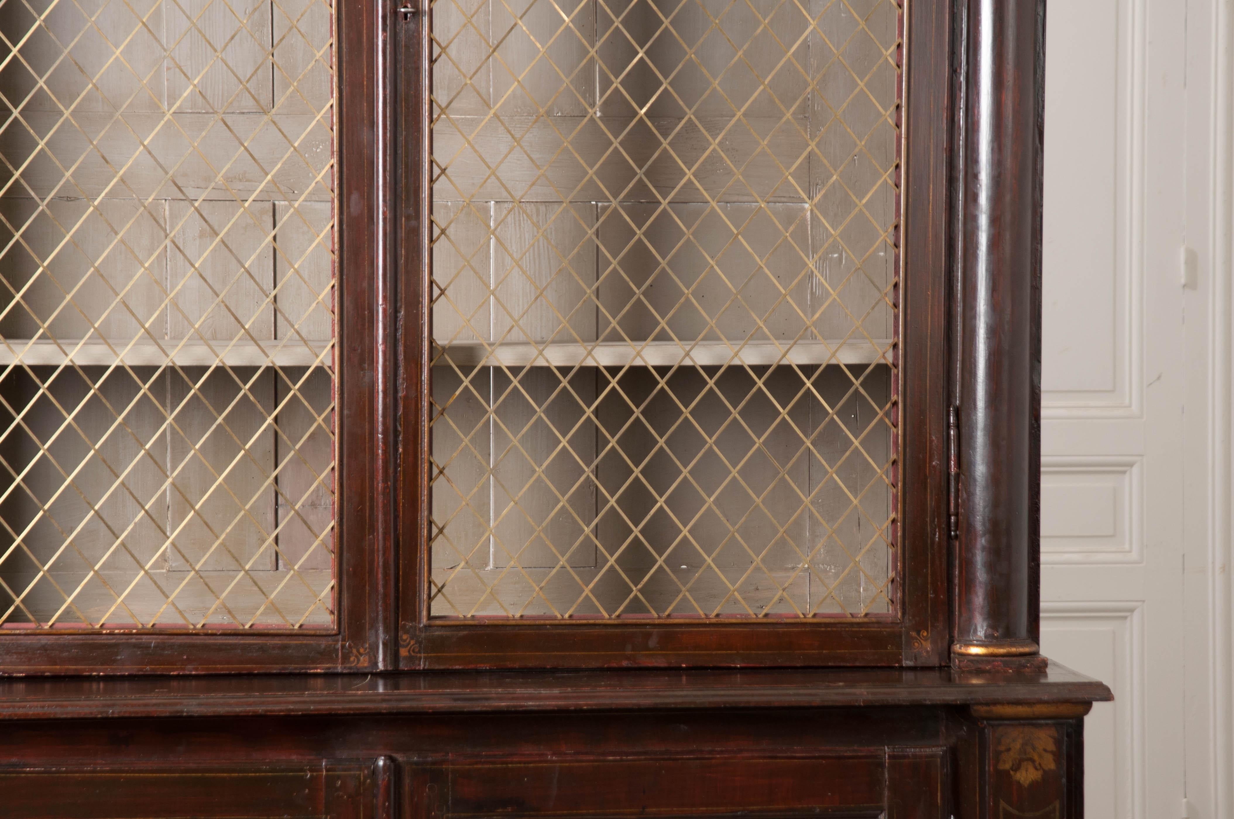 Pair of 19th Century English Regency Library Bookcases 6