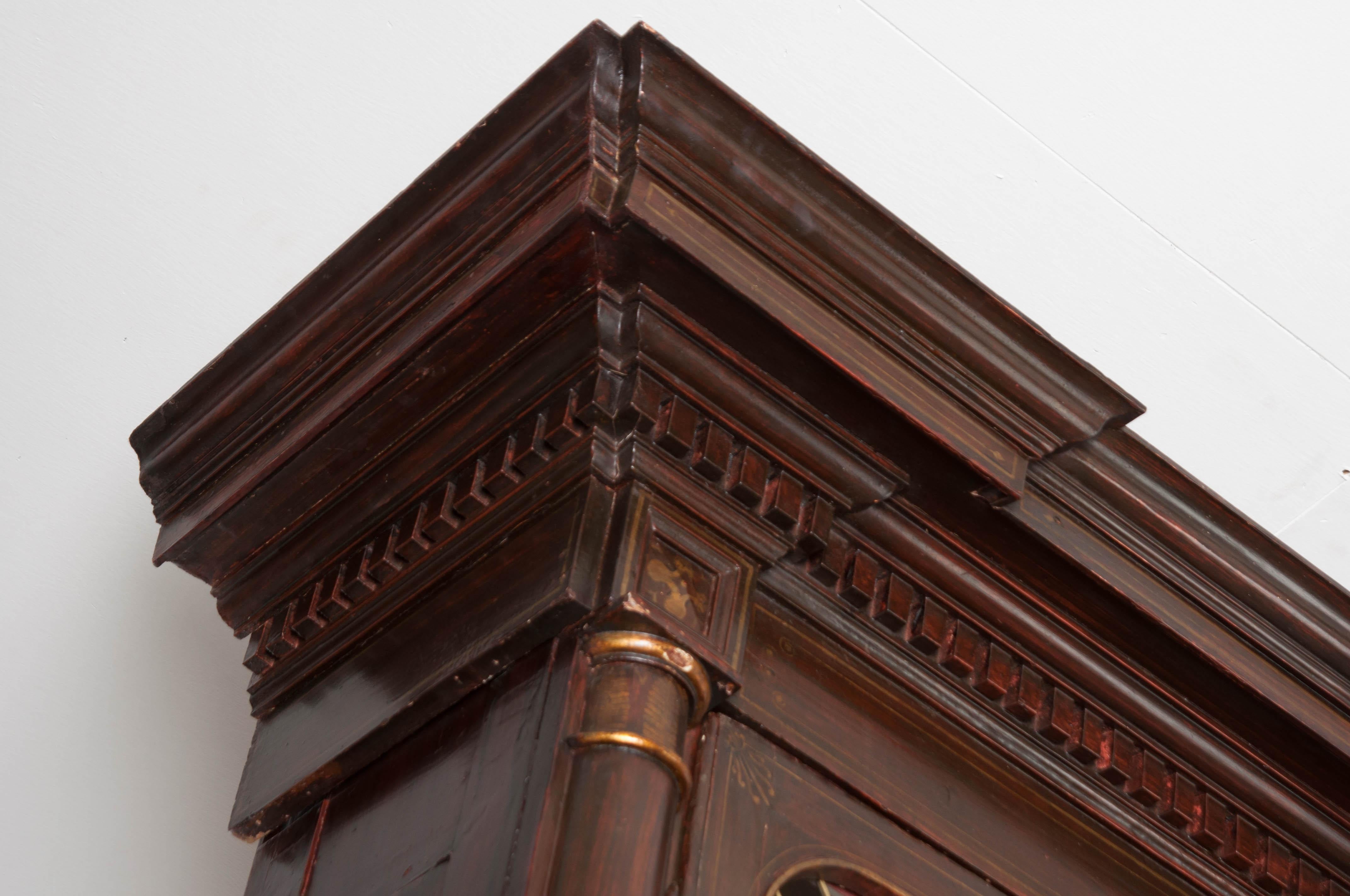 Paint Pair of 19th Century English Regency Library Bookcases