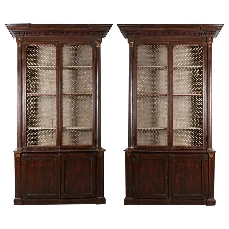 Regency Bookcases 170 For Sale At 1stdibs