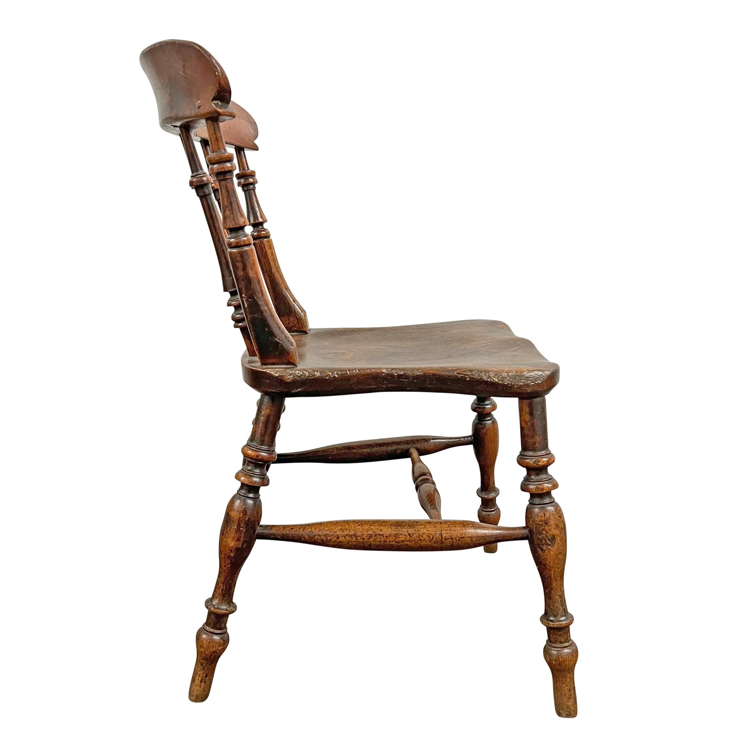 Orme Paire de chaises d'appoint anglaises du 19ème siècle en vente