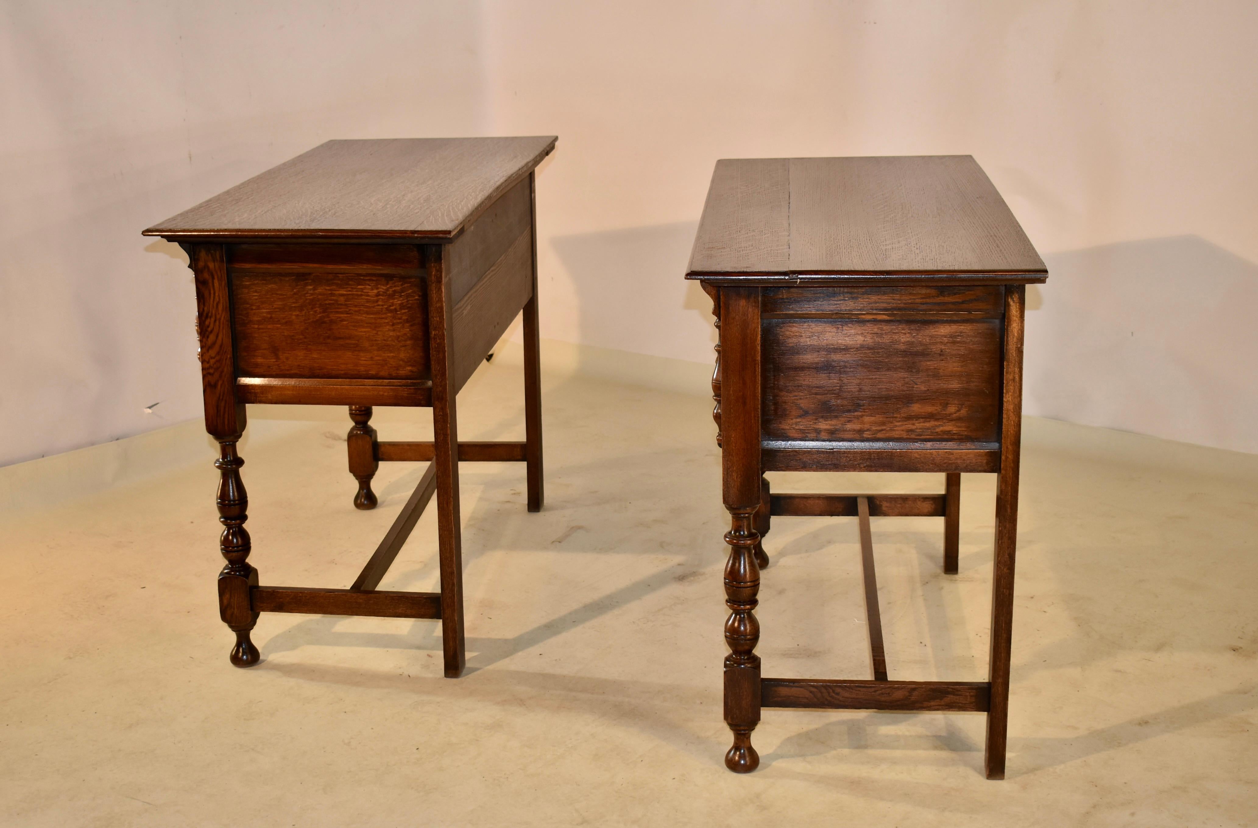 Pair of 19th Century English Sideboards 7