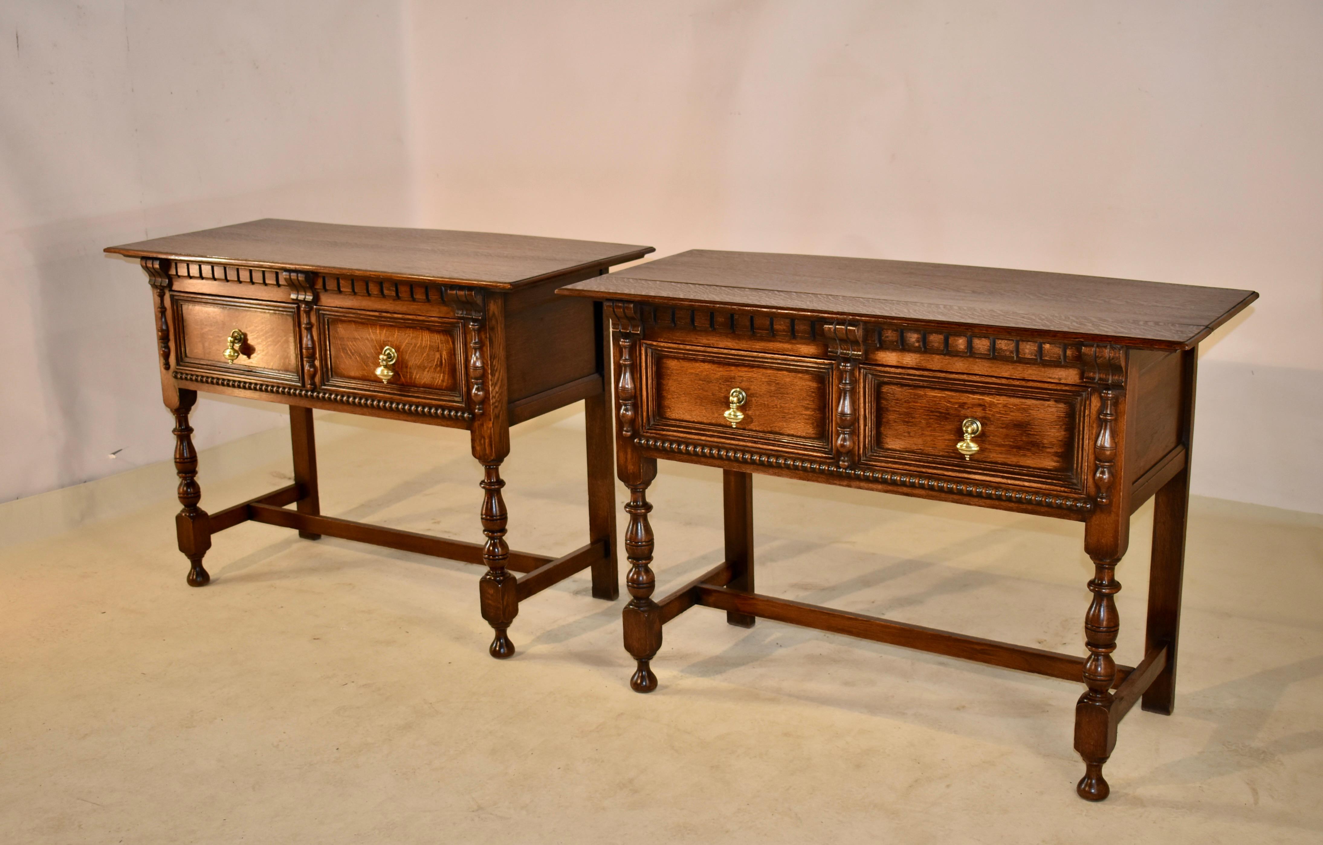 Pair of 19th Century English Sideboards 1