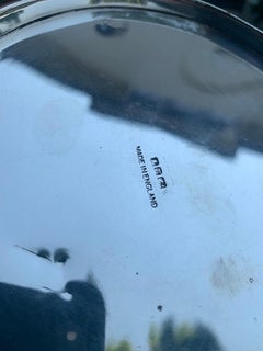 Pair of 19th Century English Silver Wine Coolers with Lion Pulls, Hallmarked