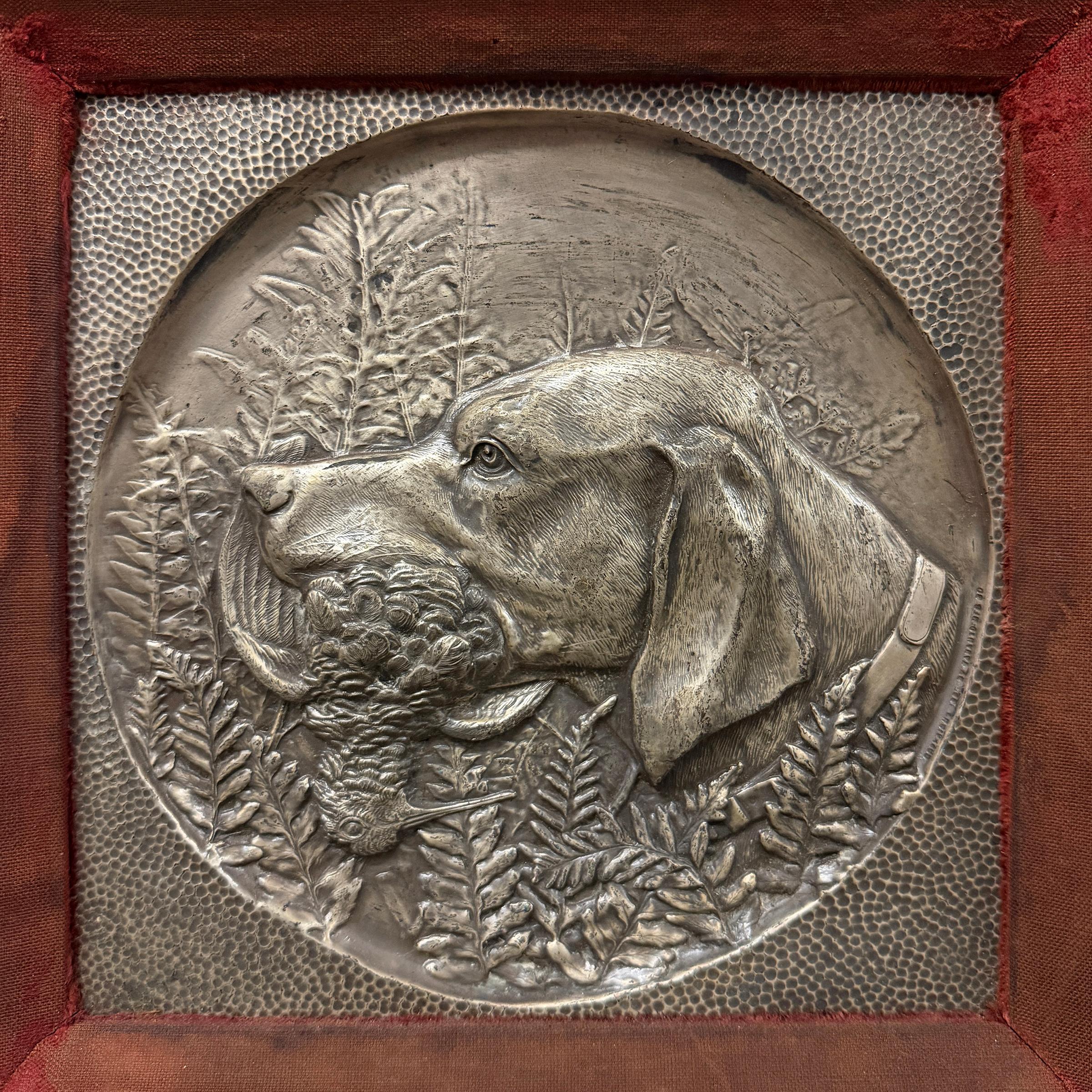 Pareja de placas deportivas inglesas del siglo XIX en venta 1