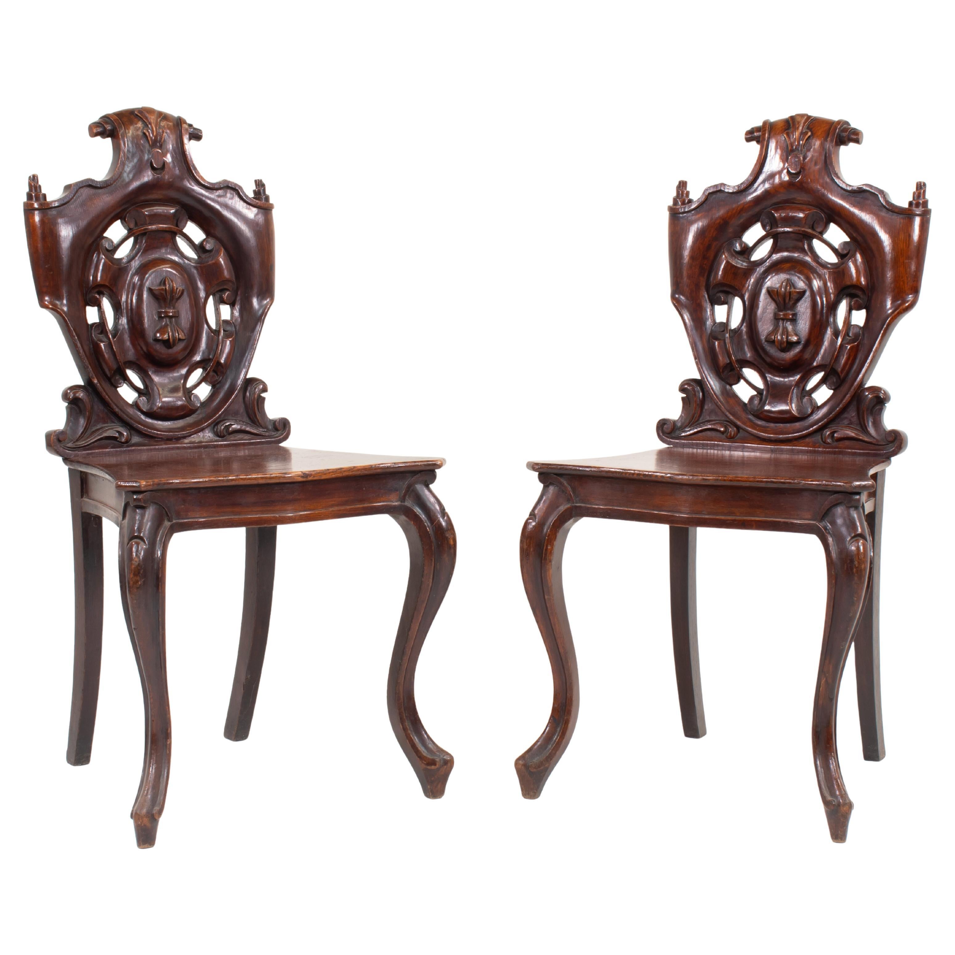 Carved Chairs