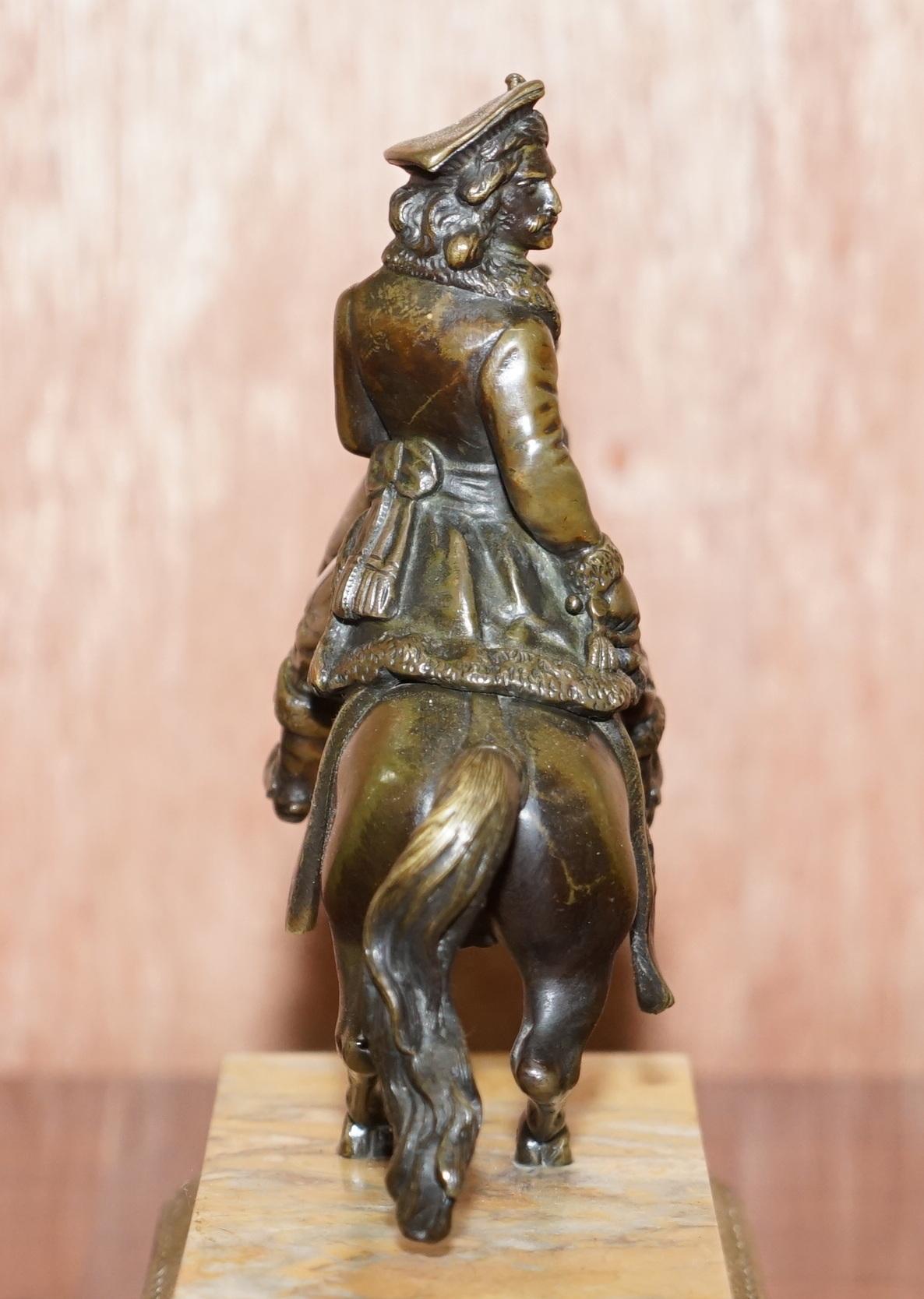 Paire de bronzes équestres du 19e siècle Chevaux cosaques russes et soldats romains en vente 10
