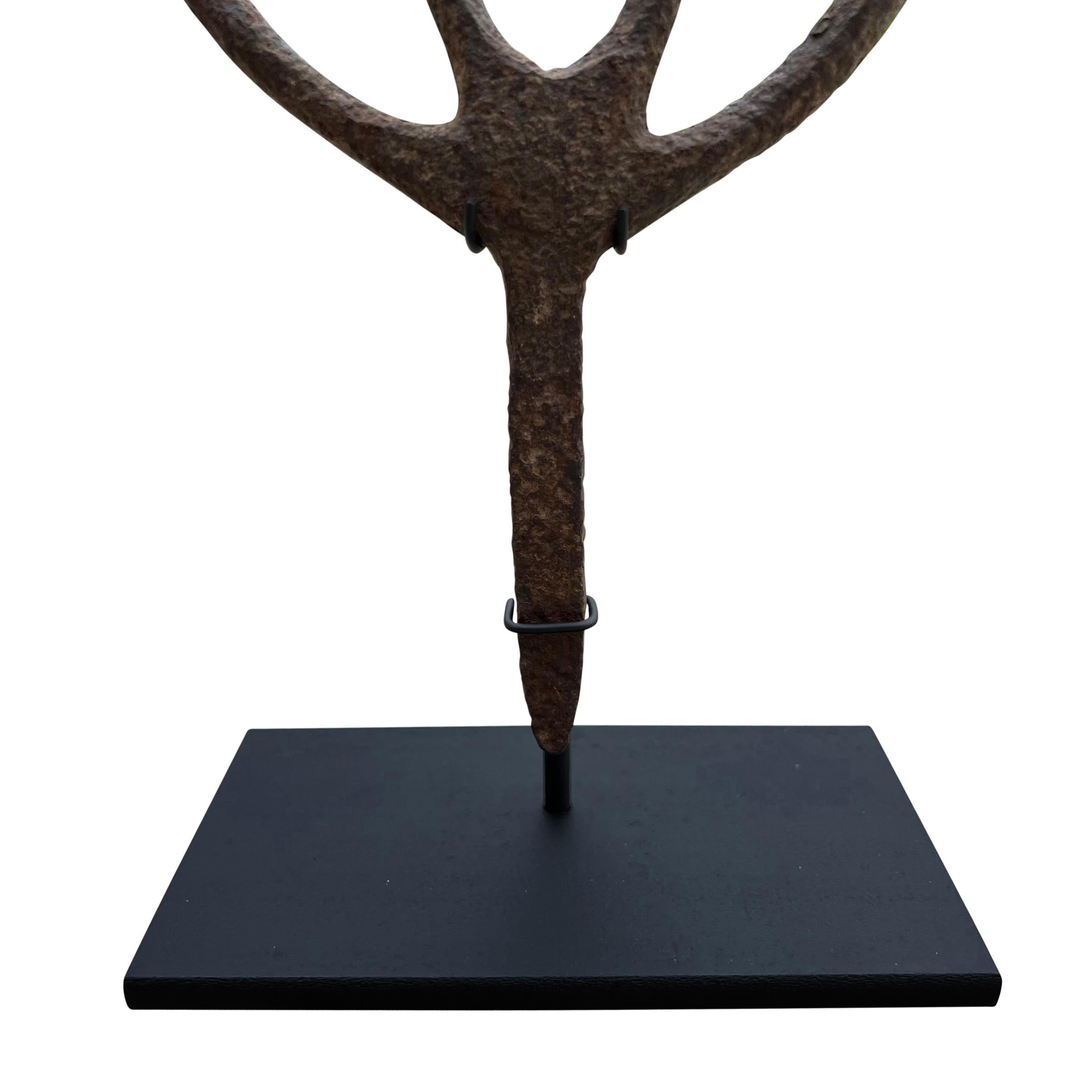 Pair of 19th Century Fishing Spears on Custom Mounts 4