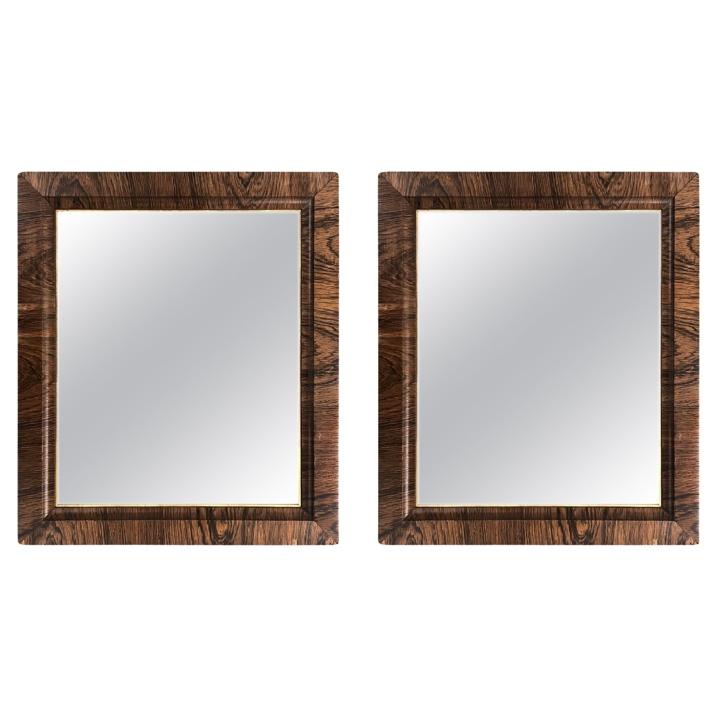 Pair of 19th Century Framed Mirrors