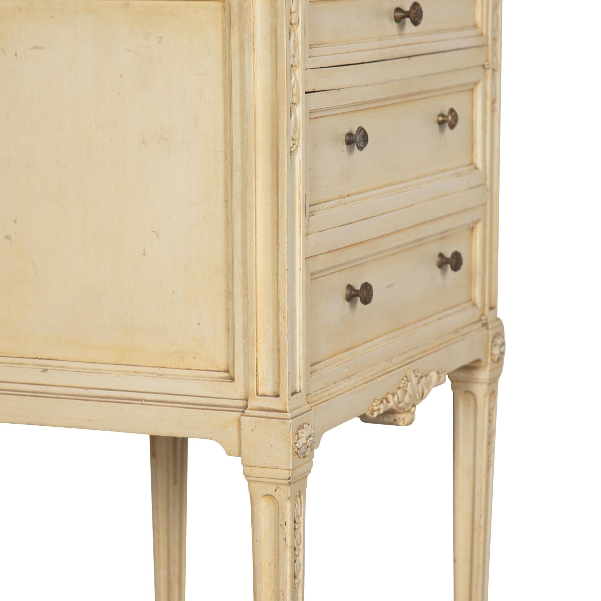 Pair of 19th Century French Bedside Cabinet 1