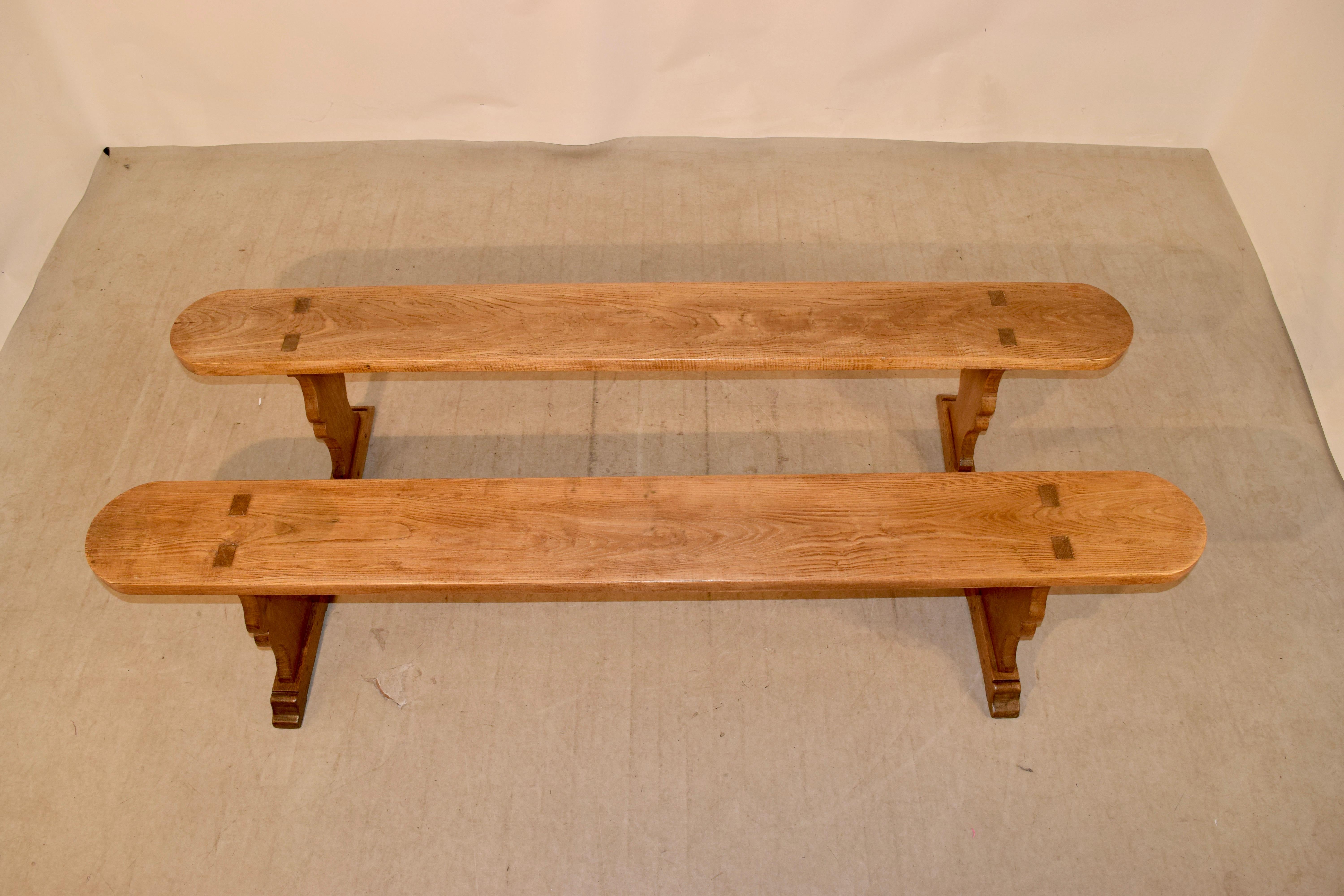 Pair of 19th Century French Benches 5