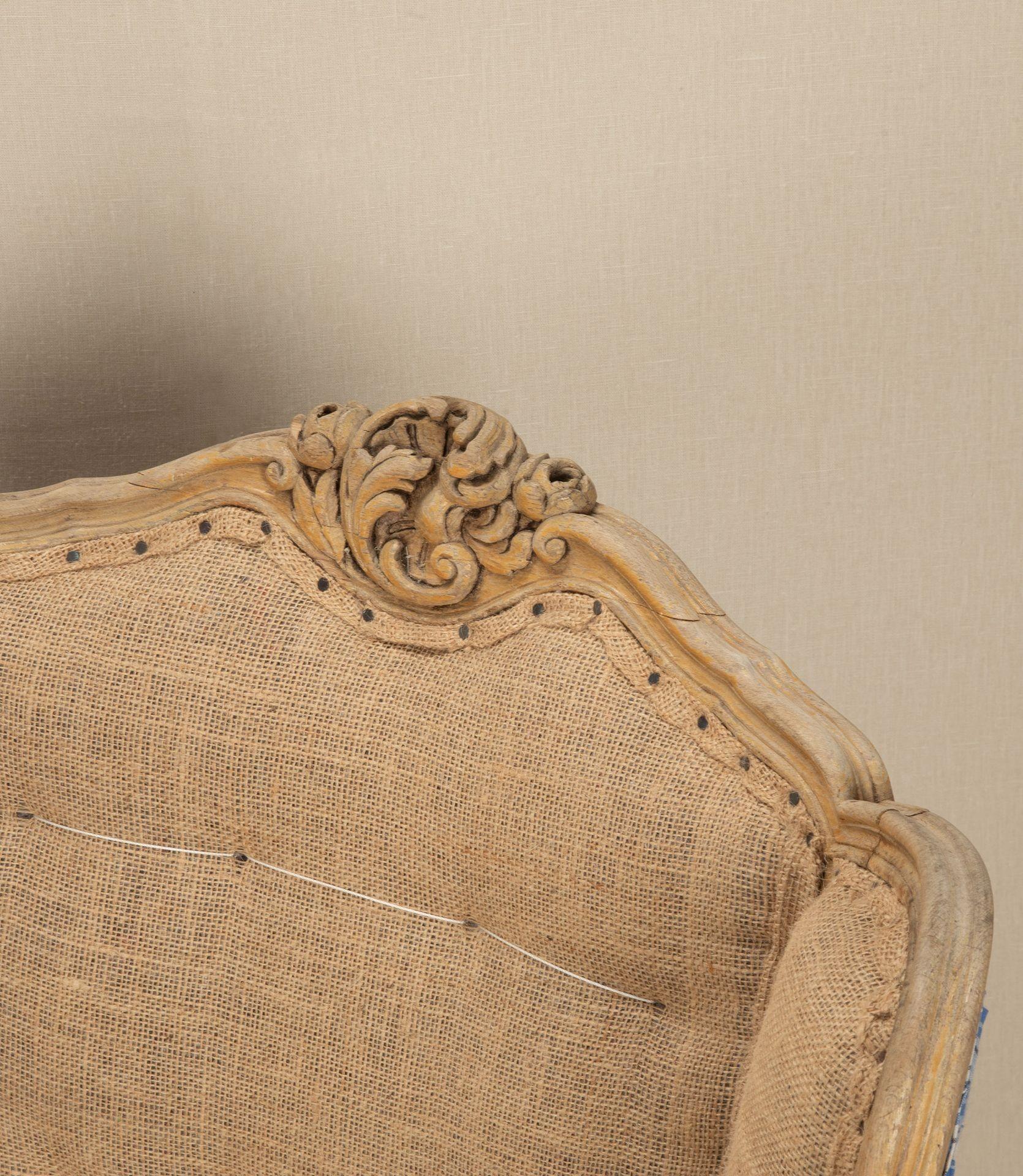 Pair of 19th Century French 'Bergeres' Armchairs in the Deconstructed Style In Good Condition For Sale In Gloucestershire, GB