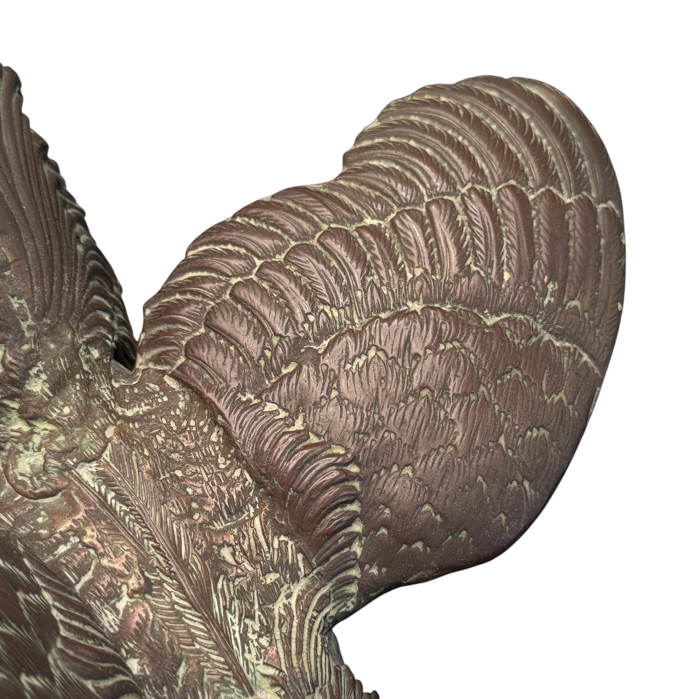 Coppia di lampade a gallo in bronzo francesi del XIX secolo in vendita 4