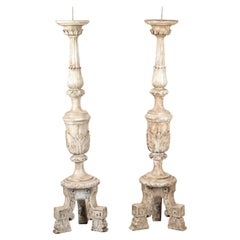 Pair of 19th Century French Candle Stands