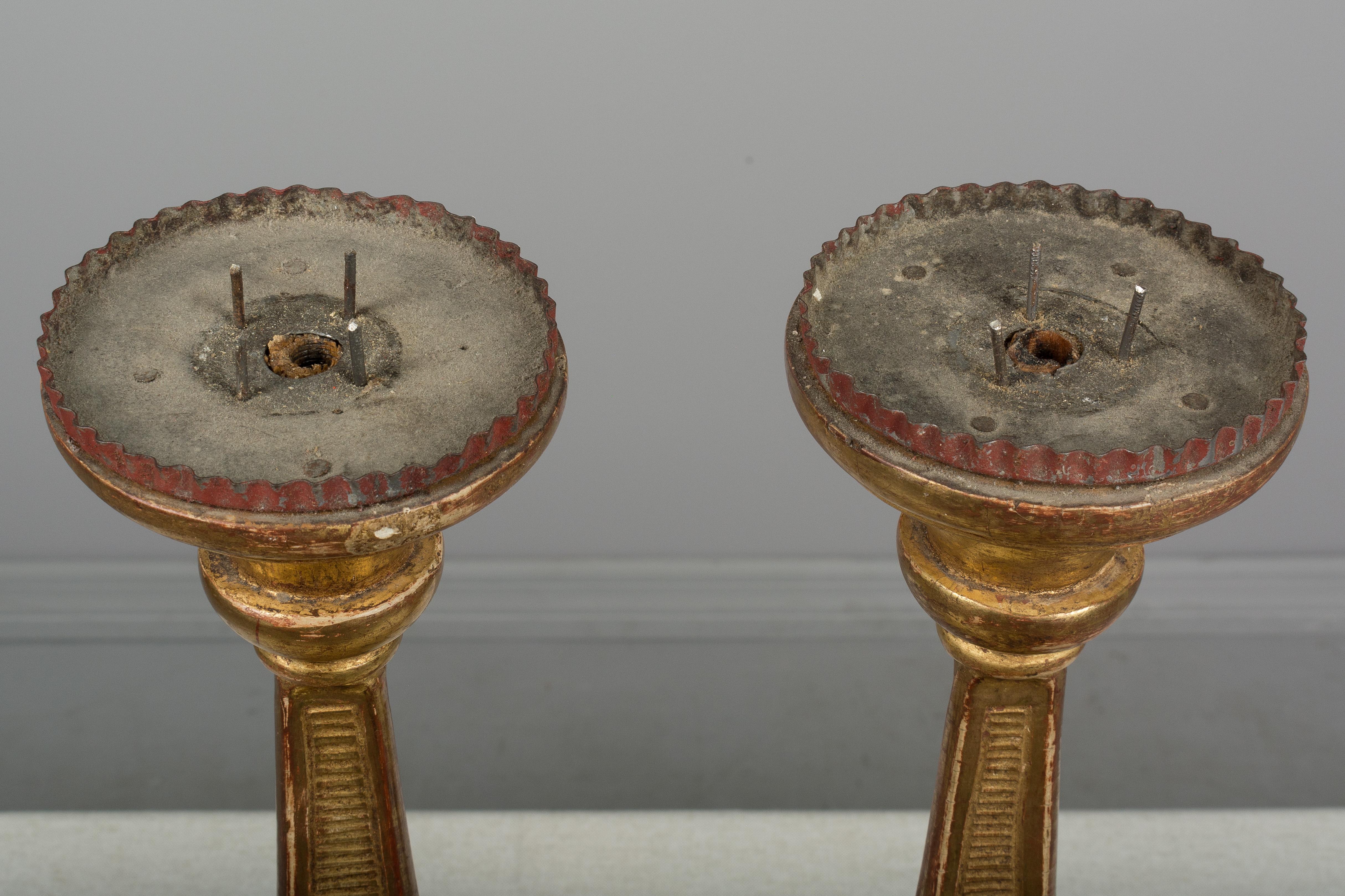 Pair of 19th Century French Candlesticks 1