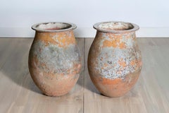 Pair of 19th Century French Cast Iron Jars