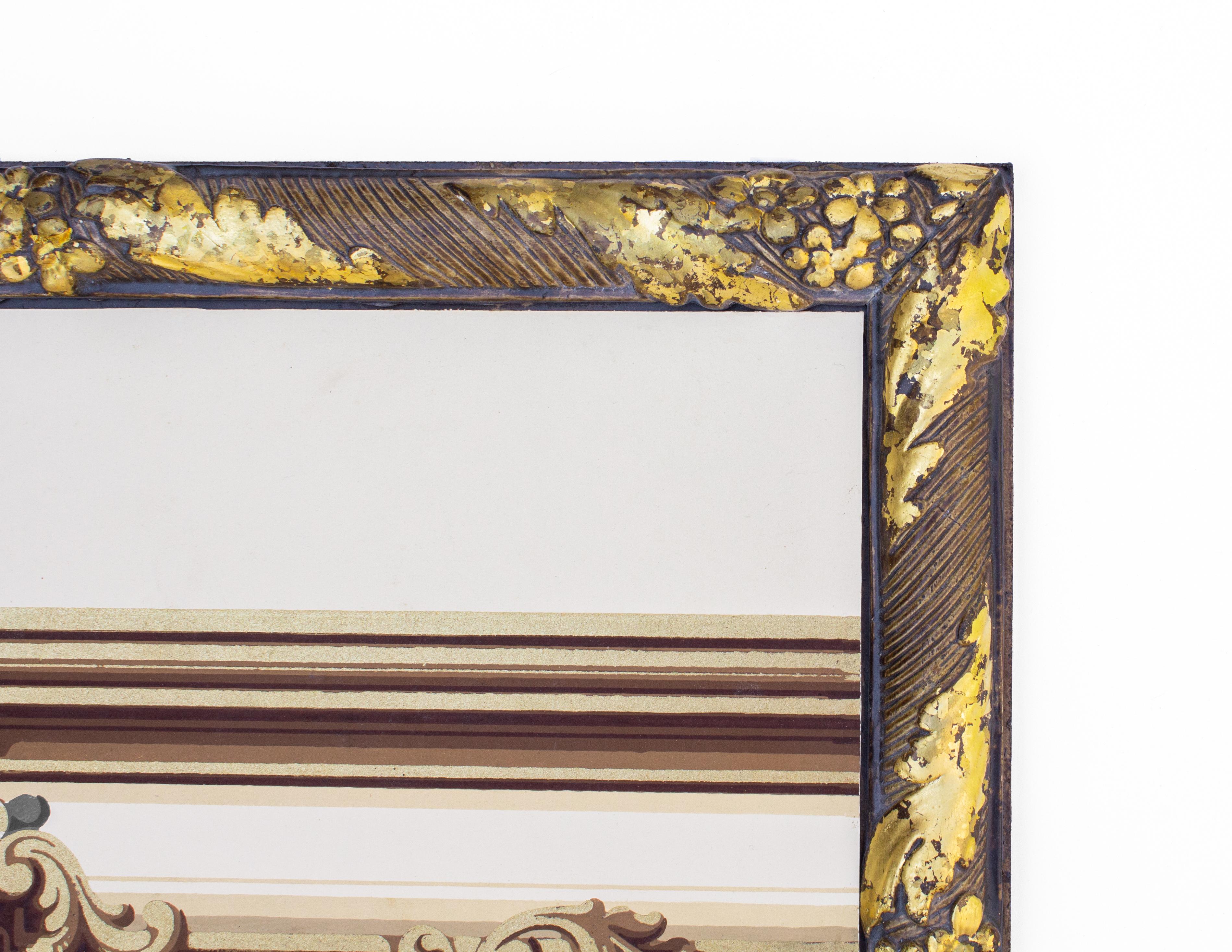 Pair of 19th Century French Cherub Wallpaper Panels For Sale 1