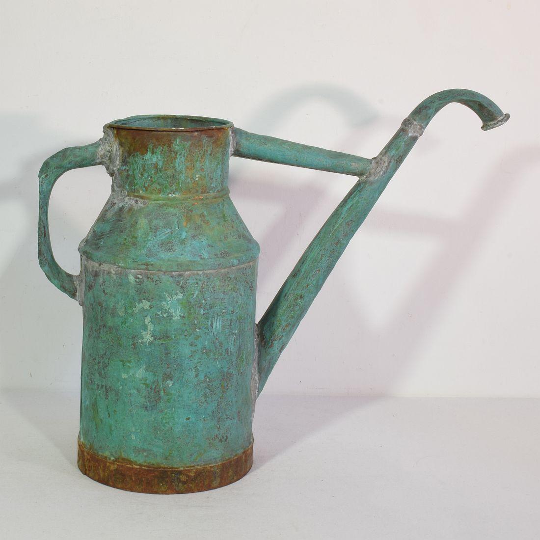 Pair of 19th Century, French Copper Water Cans For Sale 7
