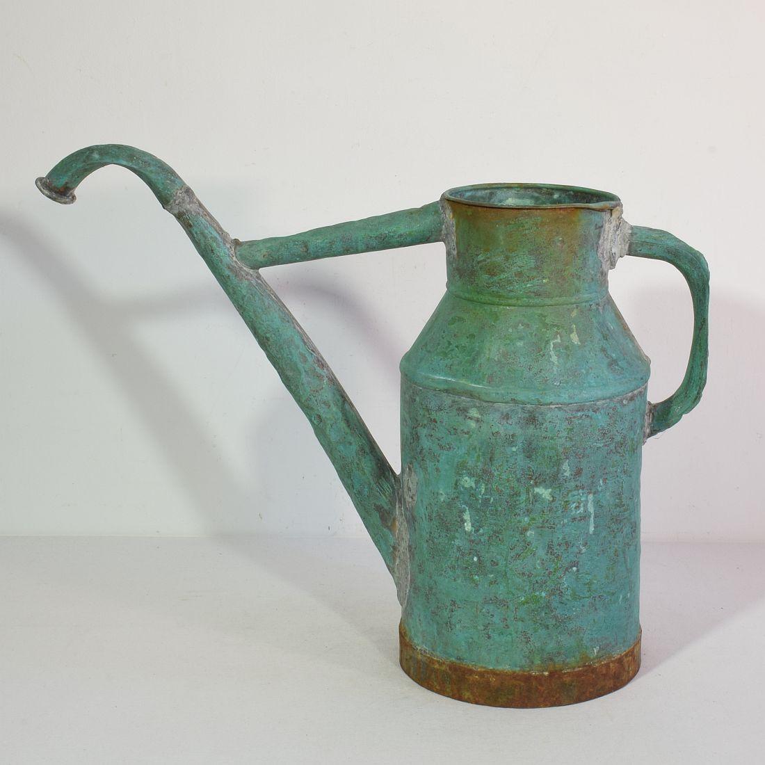 Pair of 19th Century, French Copper Water Cans For Sale 9