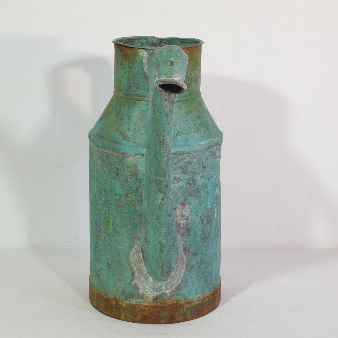 Pair of 19th Century, French Copper Water Cans For Sale 10