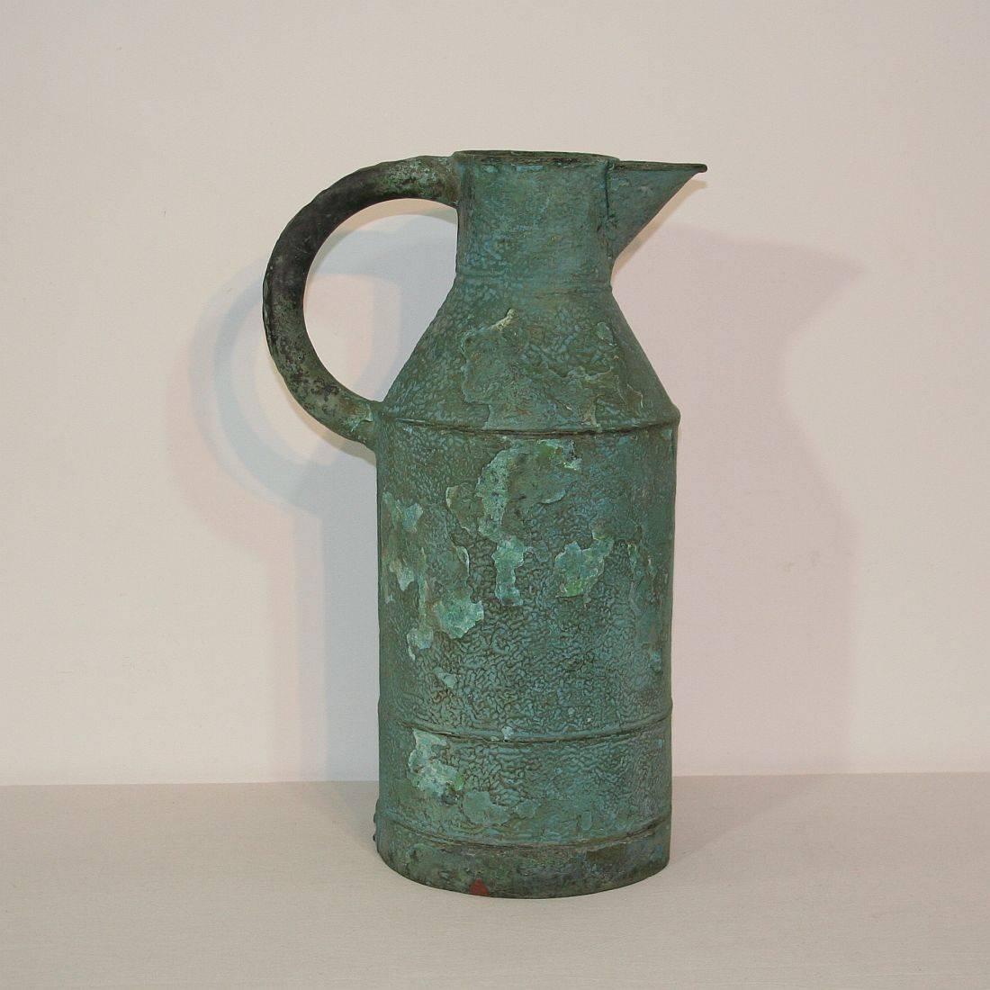 Pair of 19th Century, French Copper Water Jugs In Good Condition In Buisson, FR