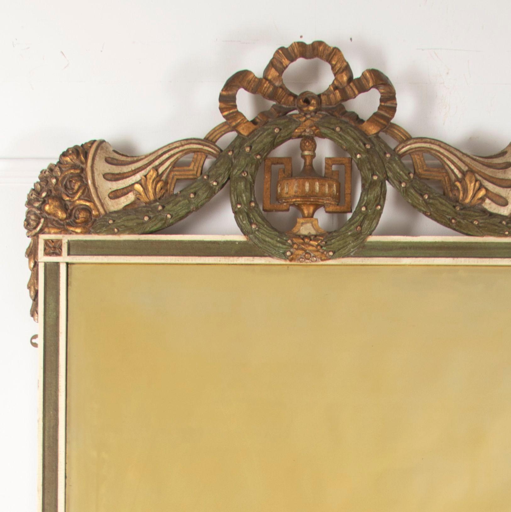 Francese Coppia di specchi decorativi francesi del XIX secolo in vendita