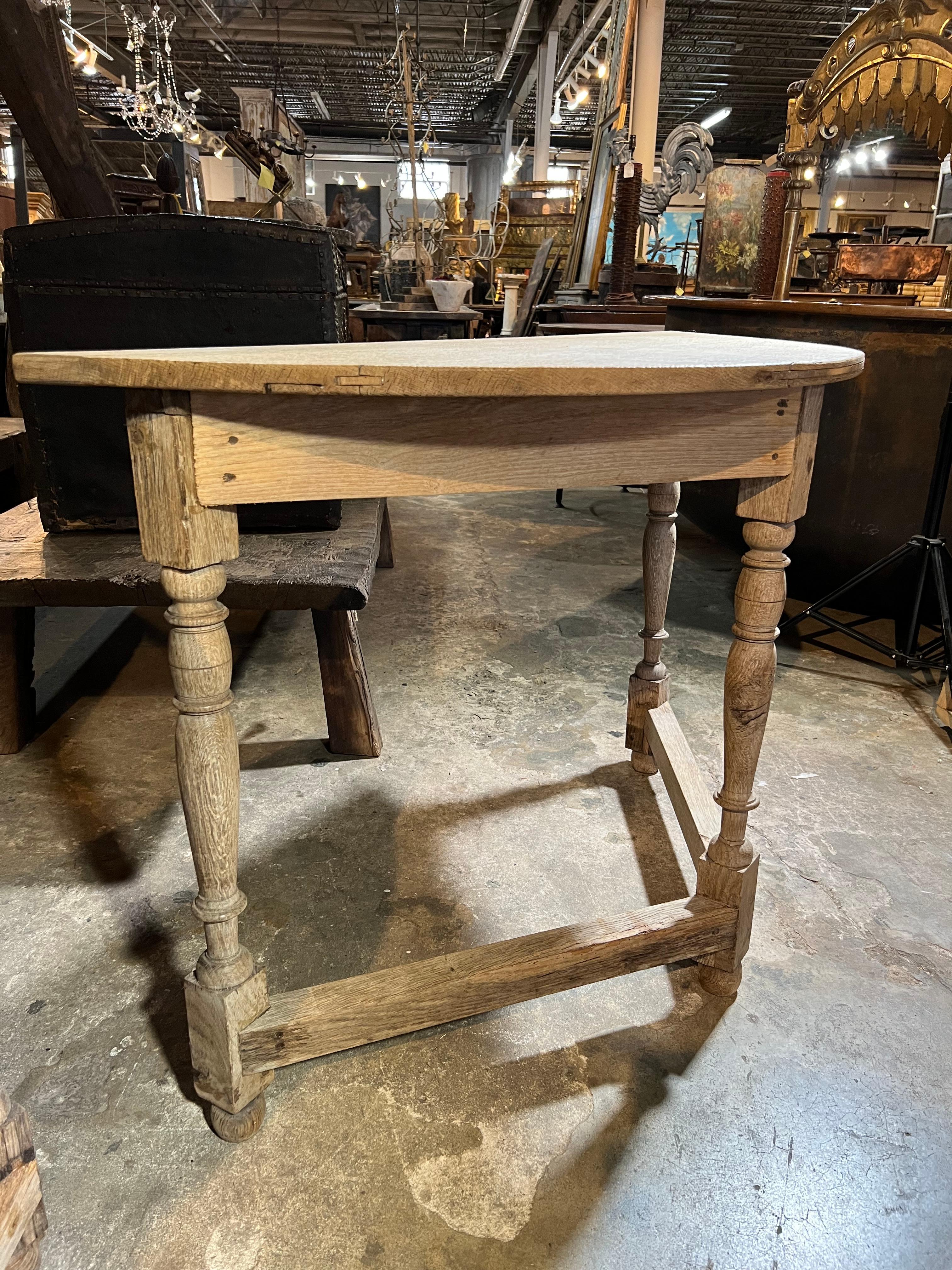 Pair of 19th Century French Demi Lune Console Tables 3