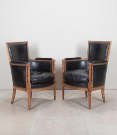 Pair of 19th Century French Directoire Armchairs
