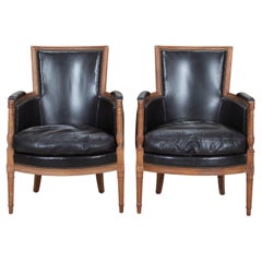 Pair of 19th Century French Directoire Armchairs