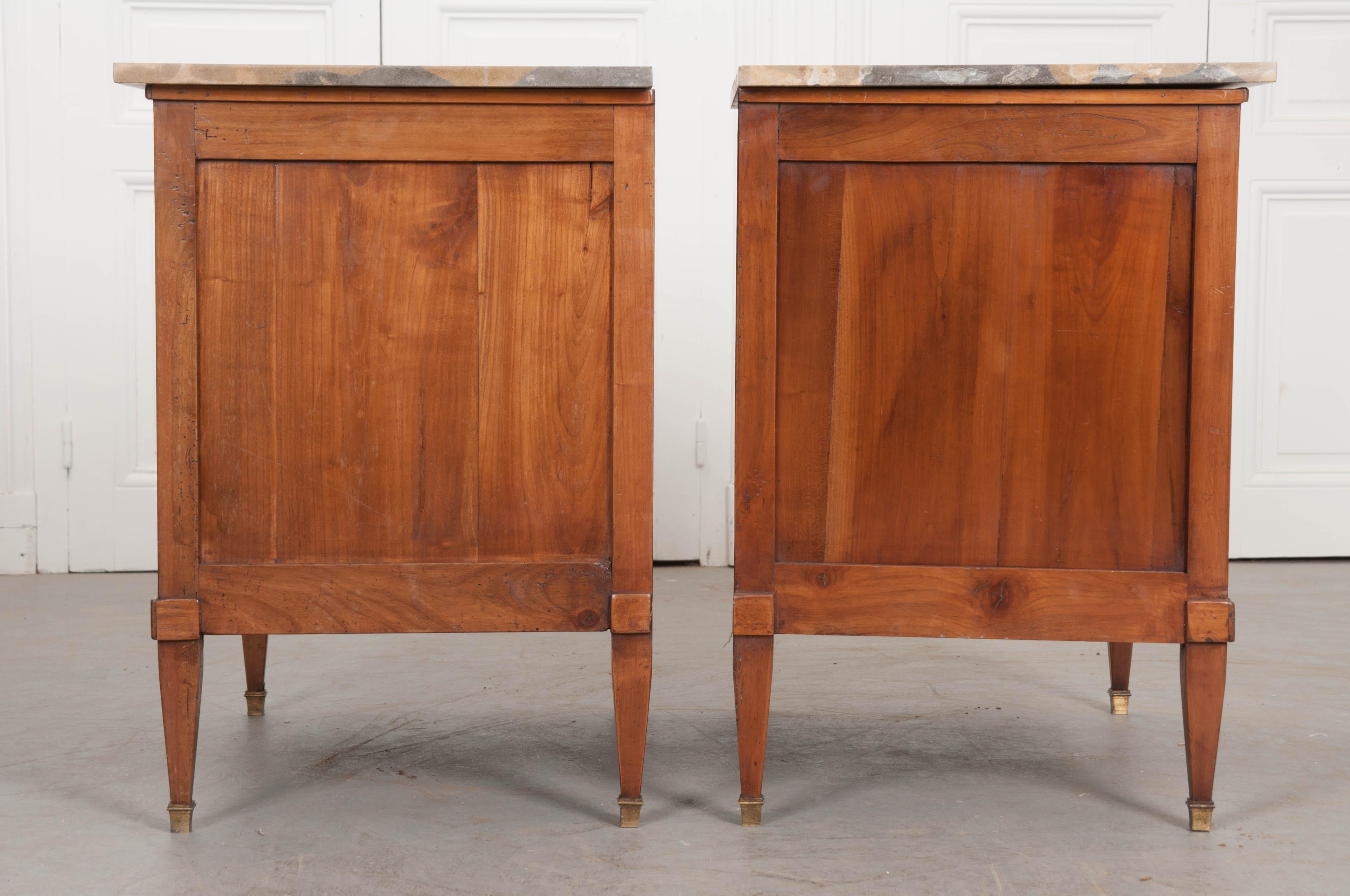 Pair of 19th Century French Directoire Commodes 1