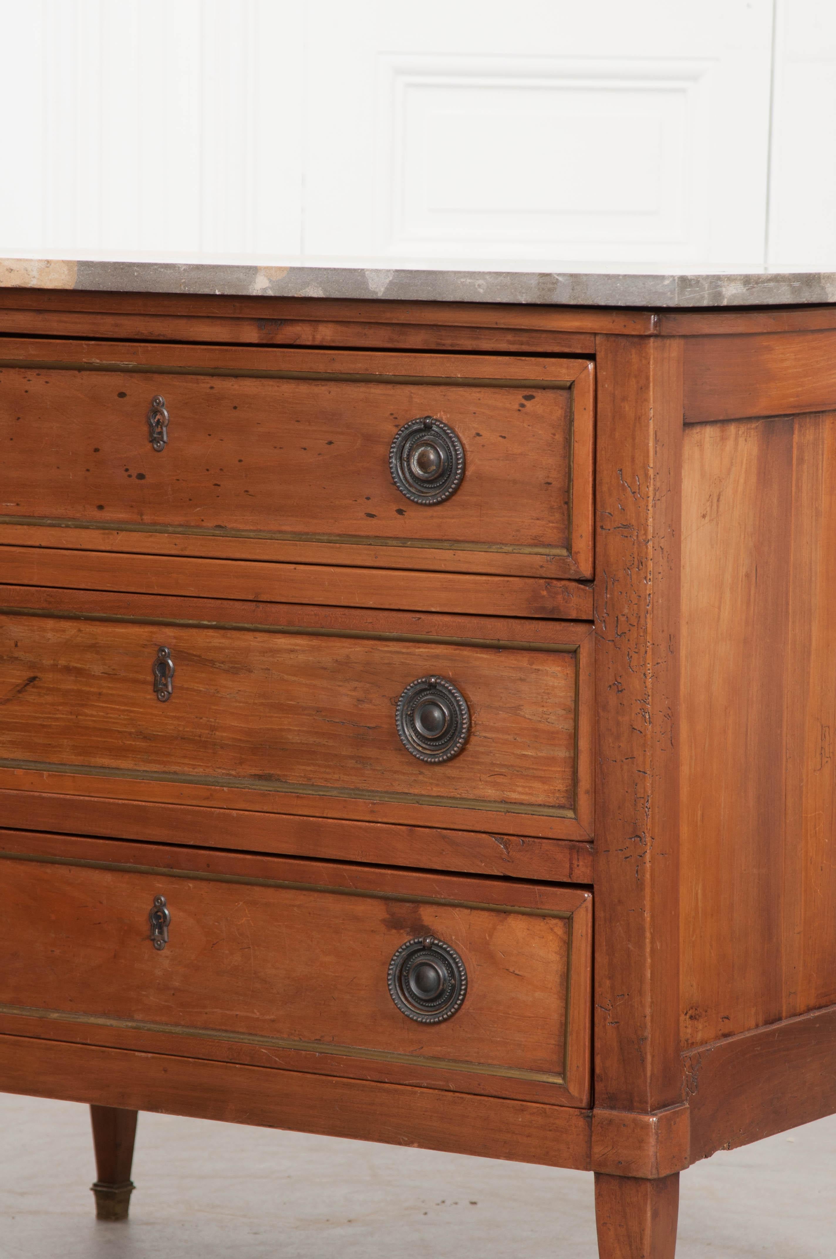 Pair of 19th Century French Directoire Commodes 4