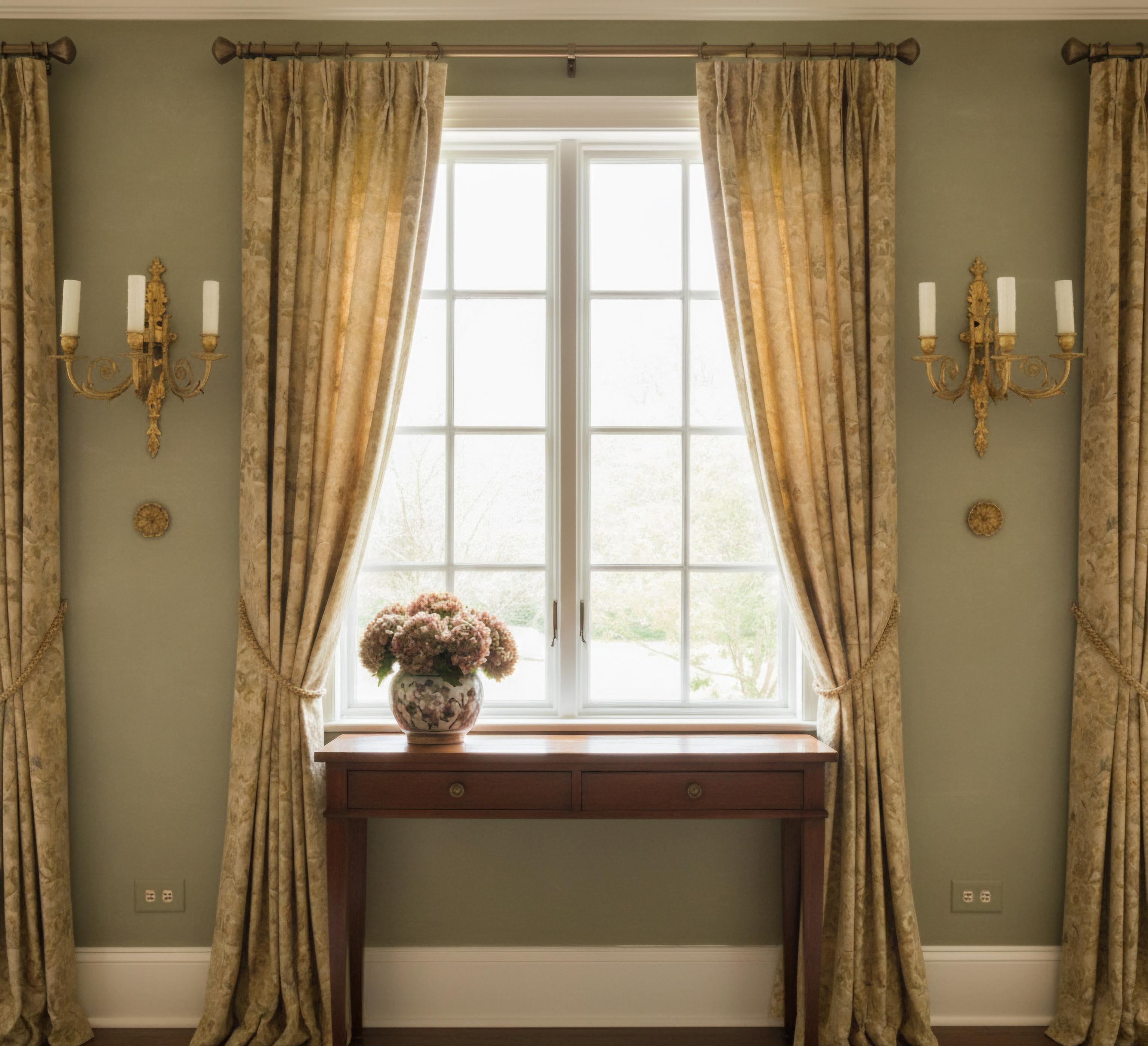 Preciosa pareja de apliques de pared de tres brazos de bronce dorado del Imperio francés del siglo XIX, hacia 1850-1870. Estos preciosos apliques tienen una preciosa pátina dorada con diseños foliados y florales, criaturas míticas, antorchas y