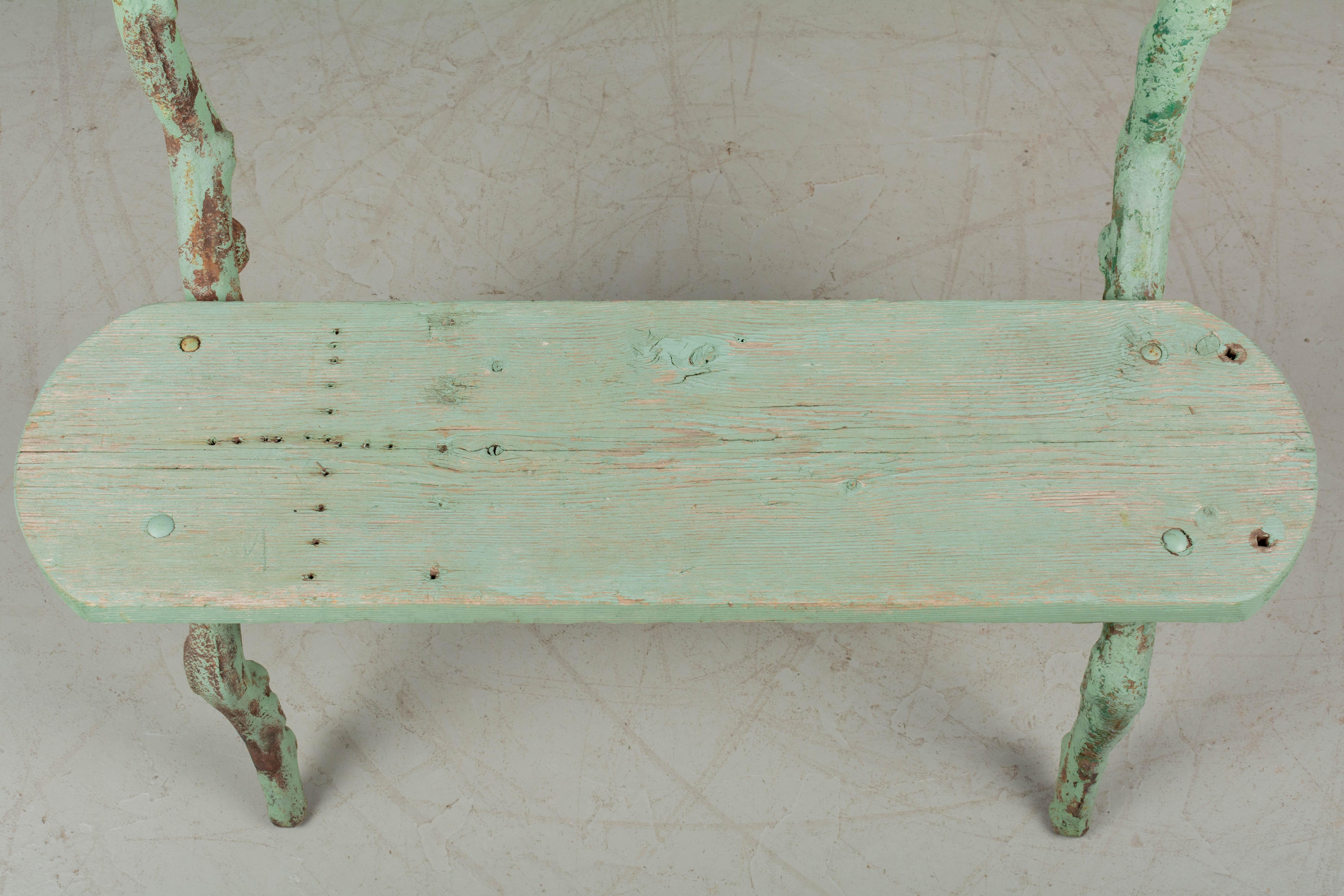 Pair of 19th Century French Garden Benches 3
