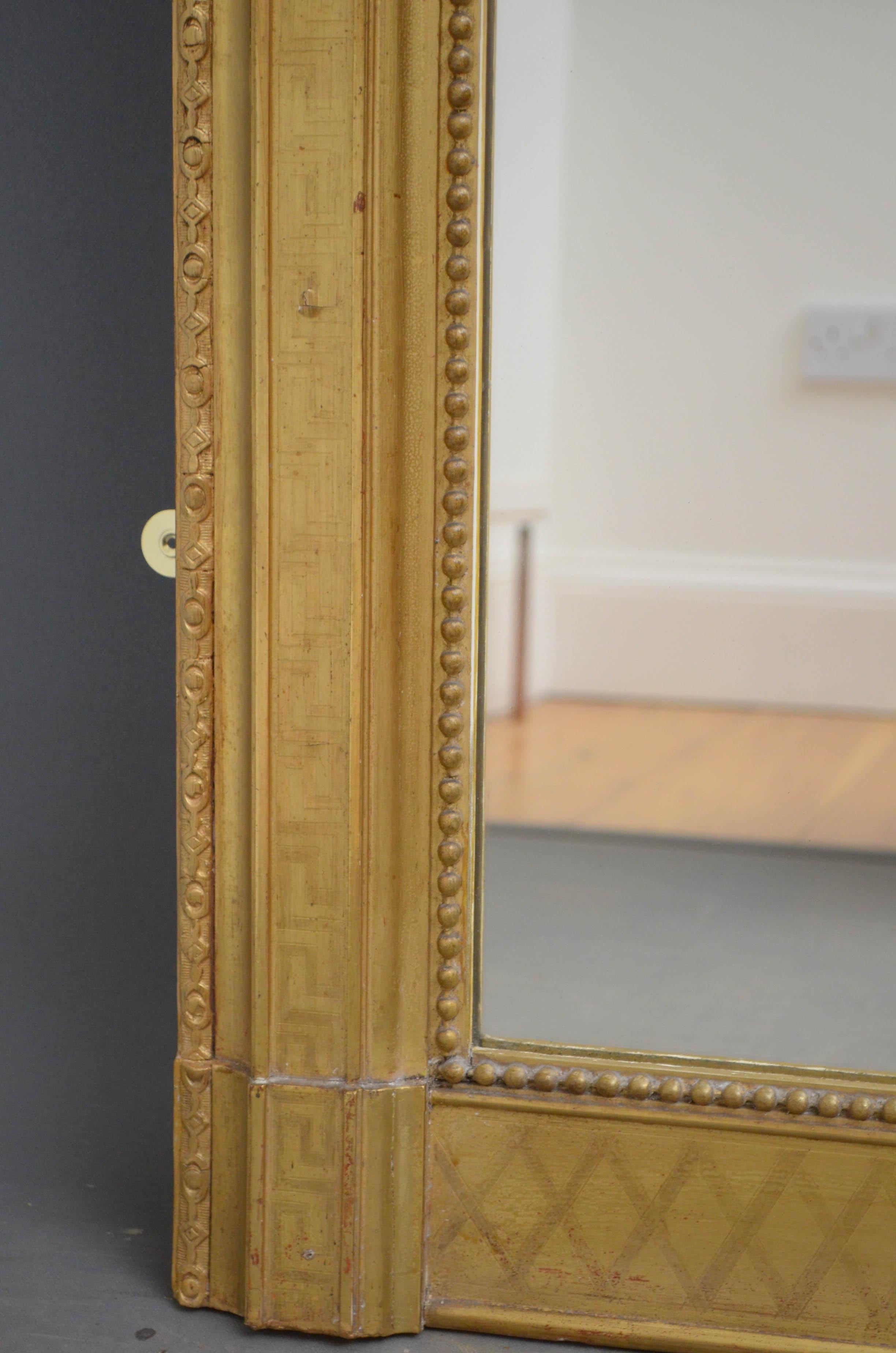 Pair of 19th Century French Giltwood Mirrors 2