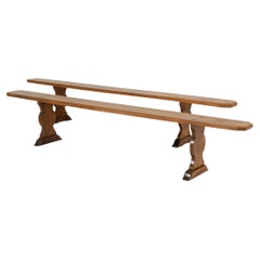 Pair of 19th Century French Hall Benches