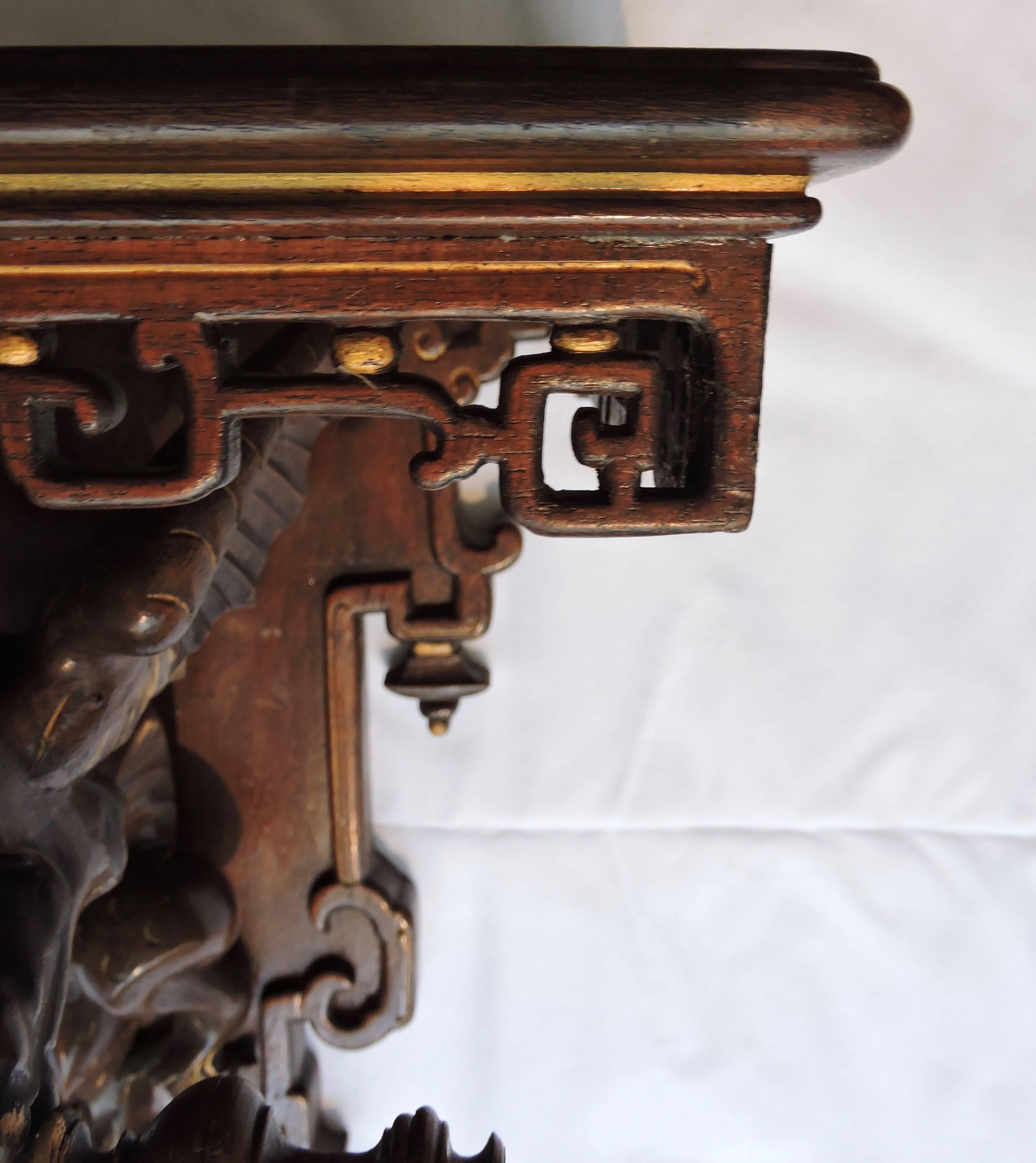Pair of 19th Century French Japonisme Console Style Wall-Brackets 1
