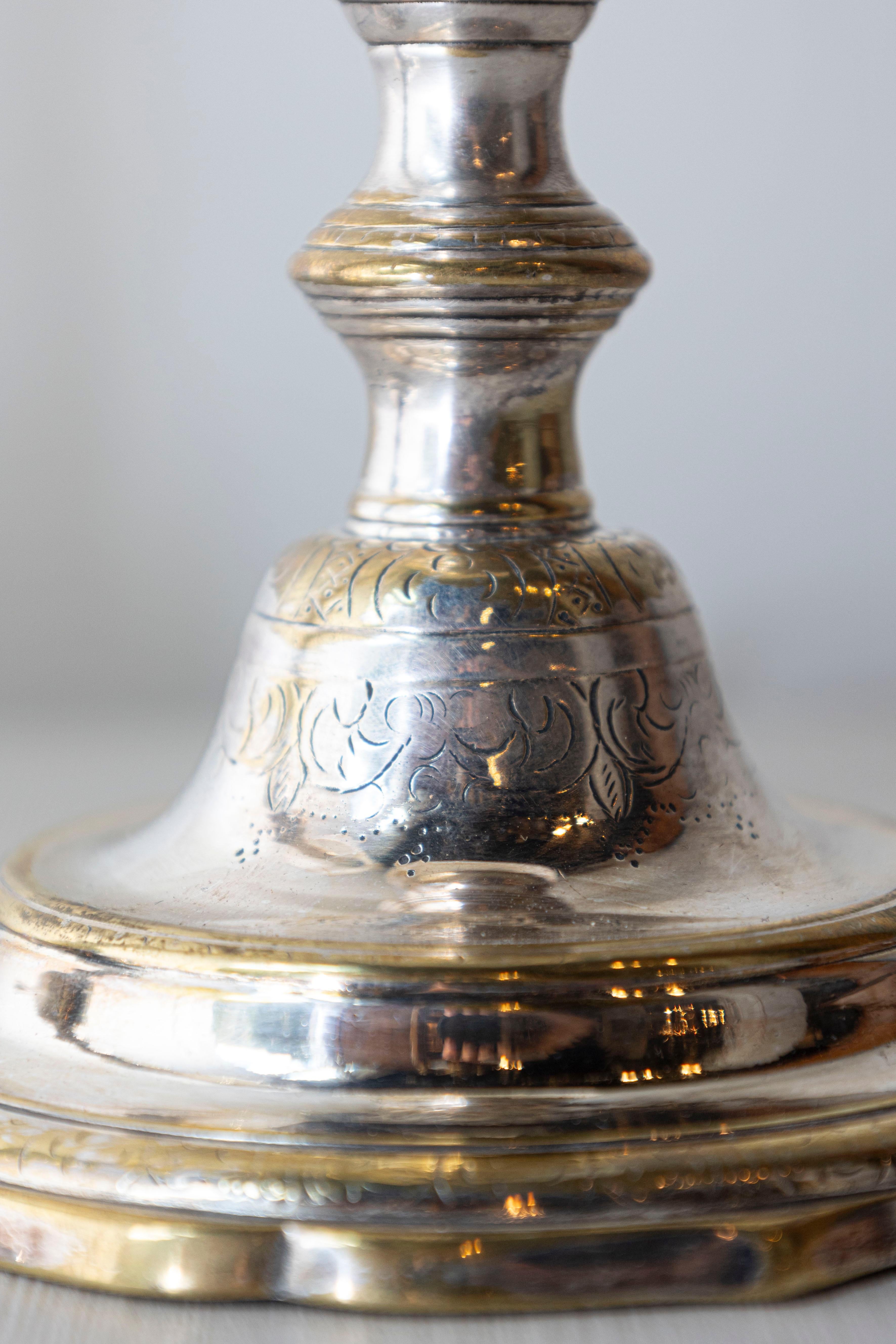 Bronzo Coppia di lampade francesi del XIX secolo in vendita