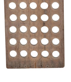 Paire de lampes françaises du 19ème siècle en bois de récupération