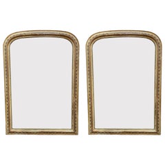 Antique Pair of 19th Century French Louis Philippe Mirrors