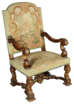 Pair of 19th Century French Louis XIV Armchairs