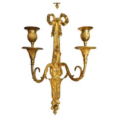 Coppia di sconsigliere francesi Luigi XV del XIX secolo in ormoluce