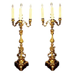 Candelabros Luis XV