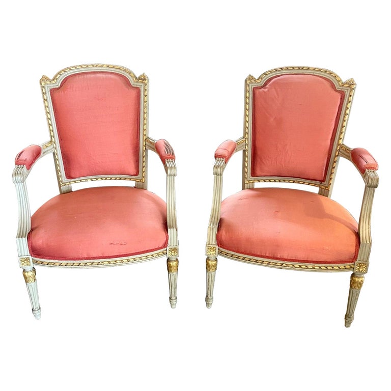 Paire De Fauteuils Louis Xvi À VENDRE! - FR