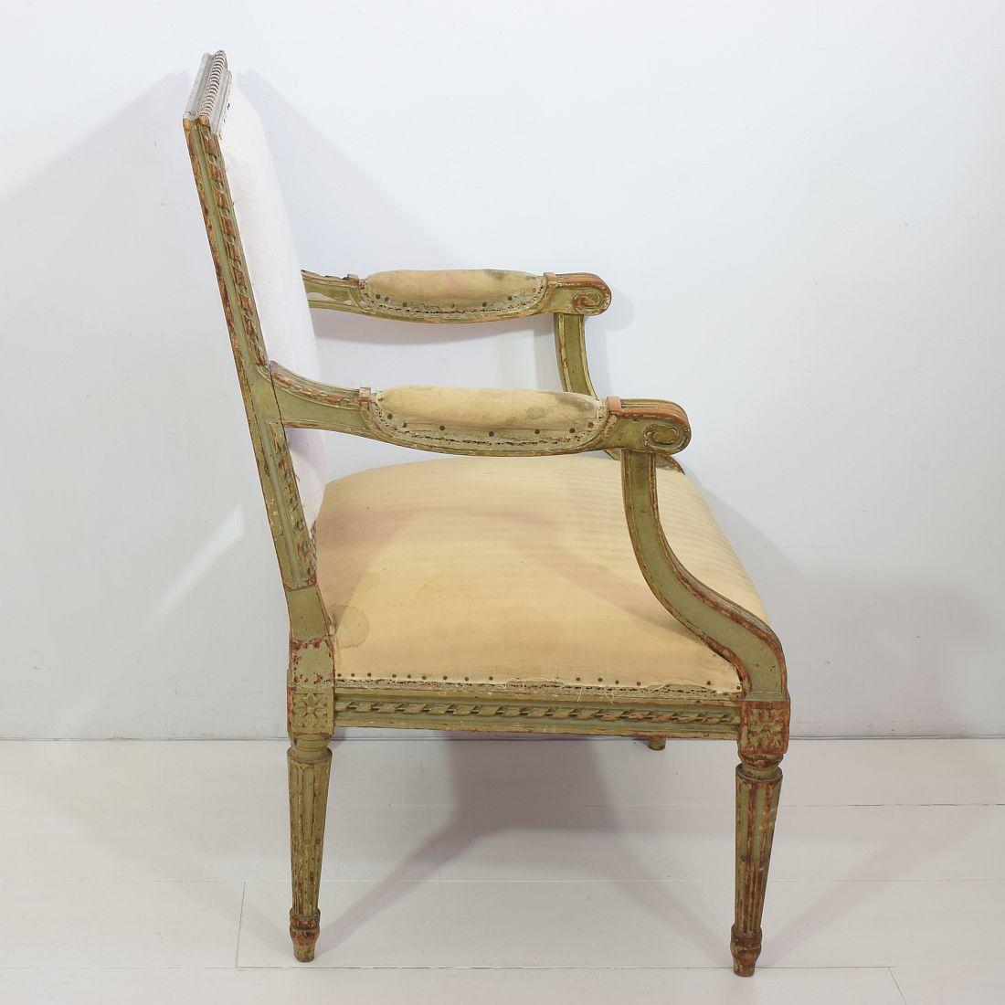 Pair of 19th Century French Louis XVI Style Armchairs 11