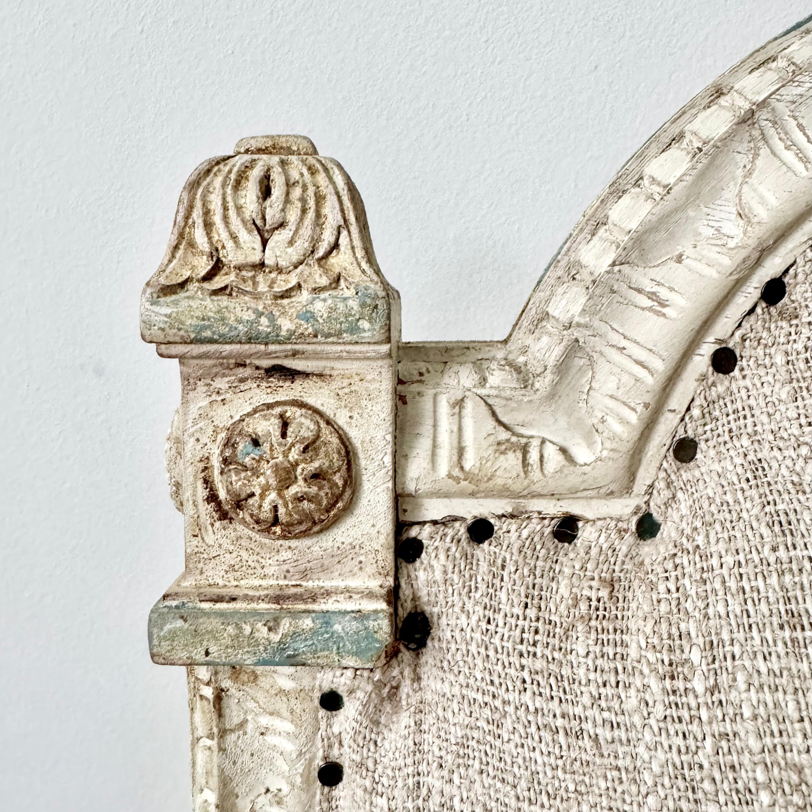Pair of 19th Century French Louis XVI Style Bergères 8