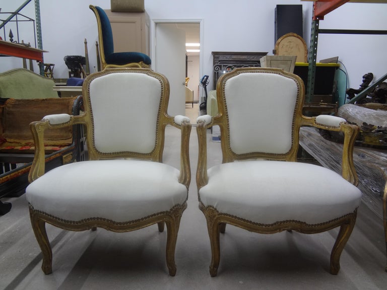 Pair of 19th Century French Louis XVI Style Chairs For Sale at 1stDibs