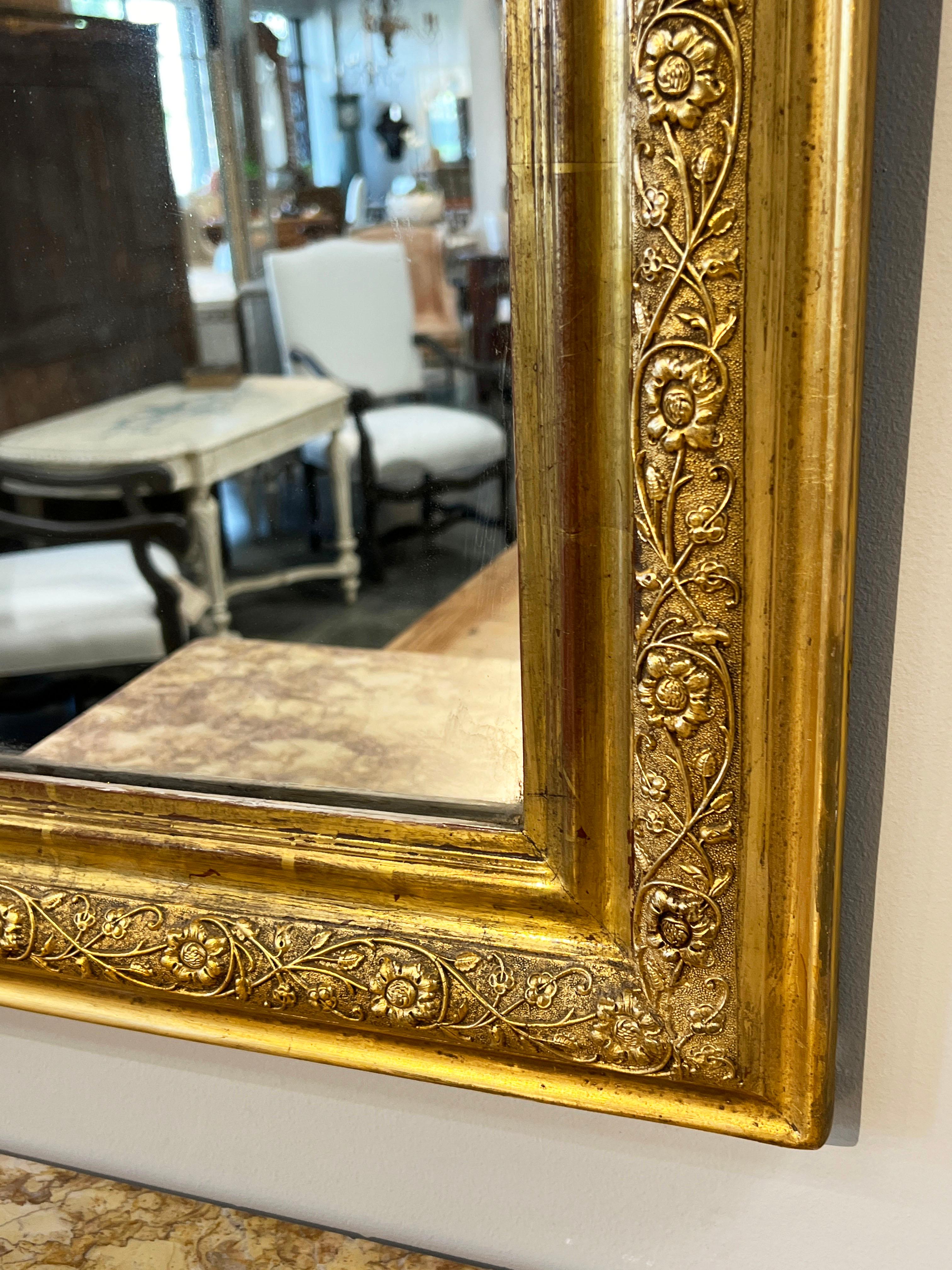 Pair of 19th Century French Louis XVI Style Mirrors 1